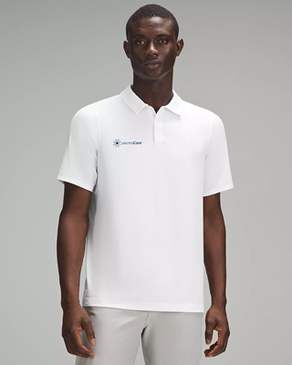 Lululemon Logo Sport Polo Short Sleeve -Mens [40881]