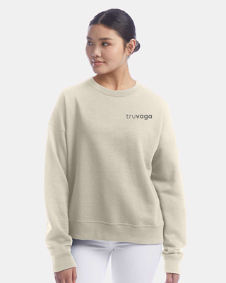 Champion Ladies Powerblend Crewneck Sweatshirt [40836]