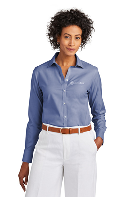 Brooks Brothers Women’s Wrinkle-Free Stretch Pinpoint Shirt 1225 [51214]