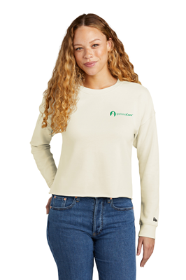 New Era Ladies Tri-Blend Fleece Crop Crew 0624 [41963]