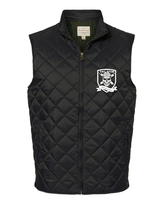 Diamond Quilted Vest- Black [42330]