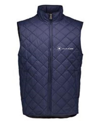 Diamond Quilted Vest - Navy Electro [42336]